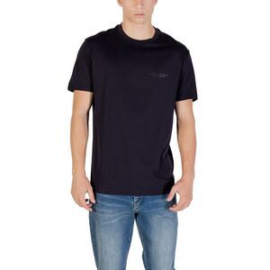 Armani Exchange Blue Cotton Men's T-Shirt